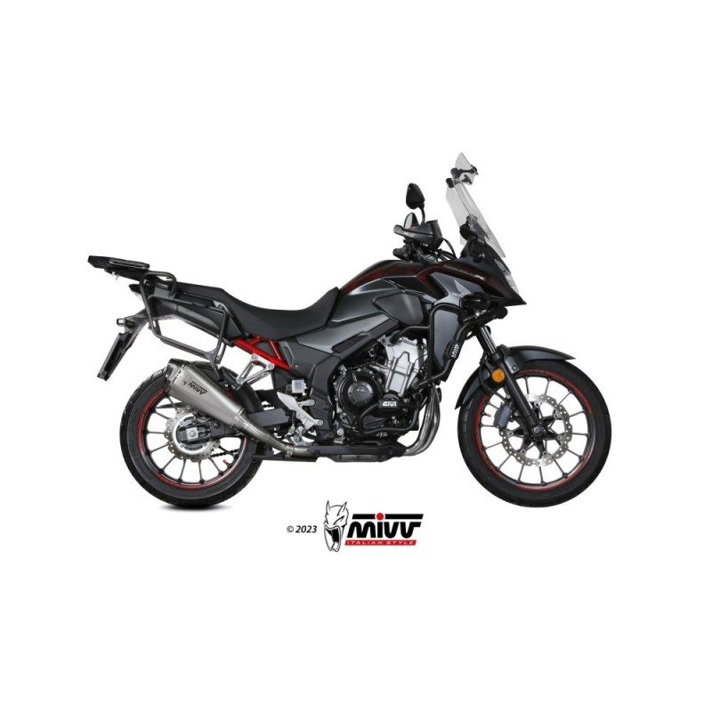 Terminale di Scarico MIVV H.084.LDRX per Honda CB 500 x