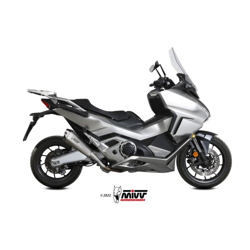 Terminale di Scarico MIVV H.080.LDRX per Honda Forza 750