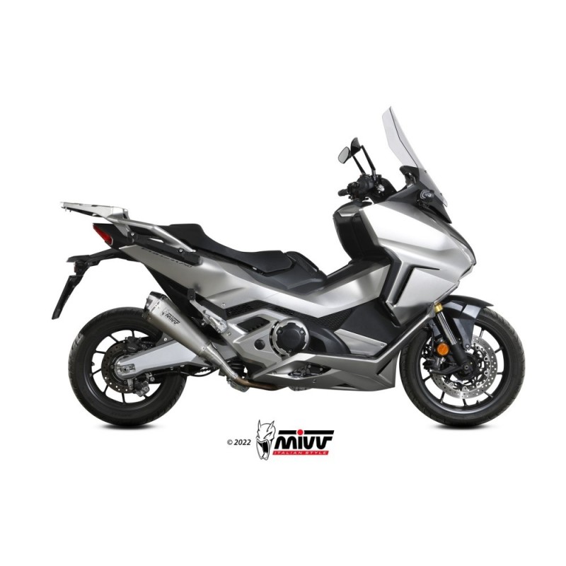 Terminale di Scarico MIVV H.080.LDRX per Honda Forza 750
