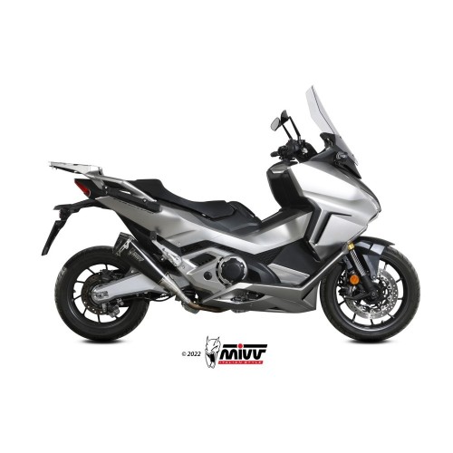 Terminale di Scarico MIVV H.080.LDRB per Honda Forza 750