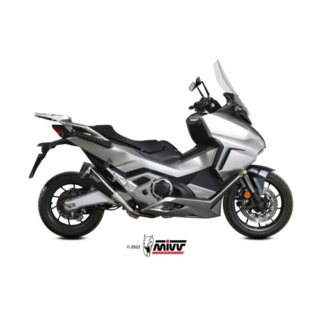 Terminale di Scarico MIVV H.080.LDRB per Honda Forza 750