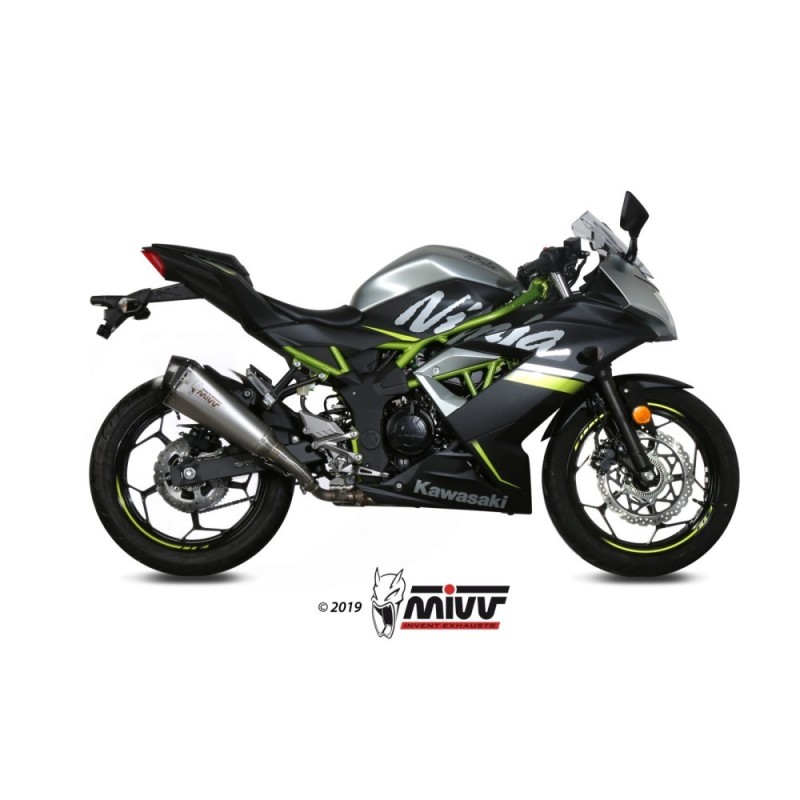 Terminale di Scarico MIVV K.048.LDRX per Kawasaki Z 125