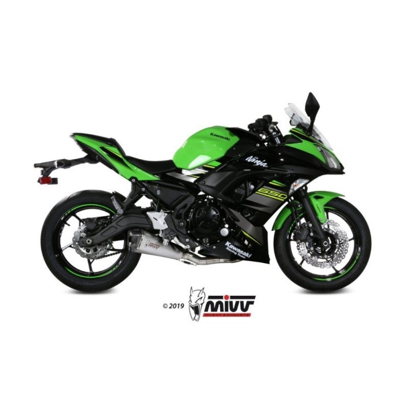 Terminale di Scarico MIVV K.044.LDRX per Kawasaki Ninja