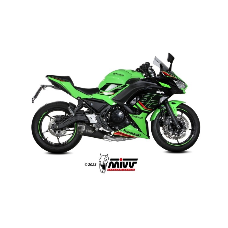 Terminale di Scarico MIVV K.057.LDRB per Kawasaki Ninja