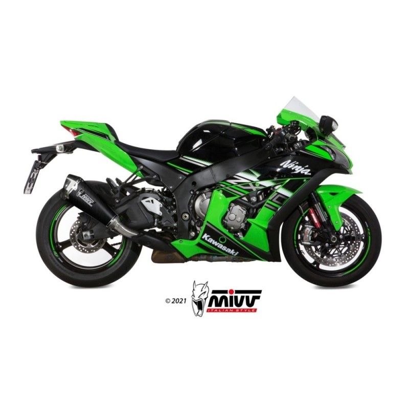 Terminale di Scarico MIVV K.042.LDRC per Kawasaki ZX10 R