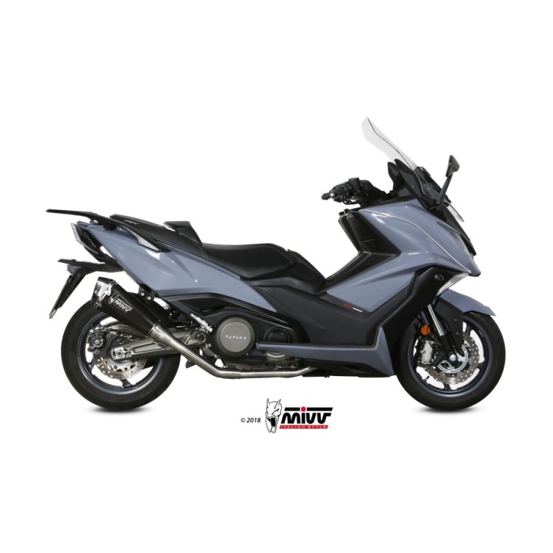 Terminale di Scarico MIVV O.009.SDRB per Kymco AK 550