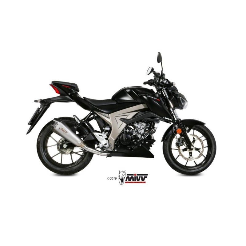 Terminale di Scarico MIVV S.055.LDRX per Suzuki GSX S 125
