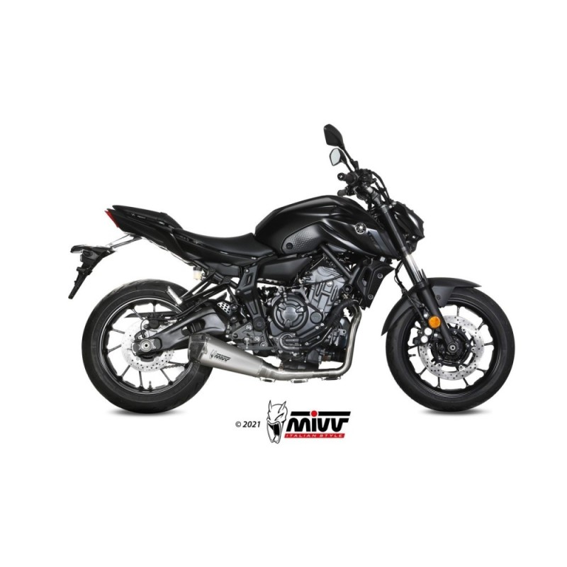 Terminale di Scarico MIVV Y.074.LDRX per Yamaha MT 07 700