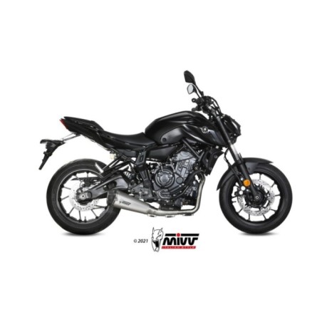 Terminale di Scarico MIVV Y.074.LDRX per Yamaha MT 07 700