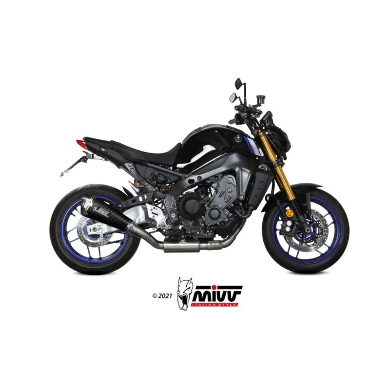 Terminale di Scarico MIVV Y.066.LDRC per Yamaha MT 09 850