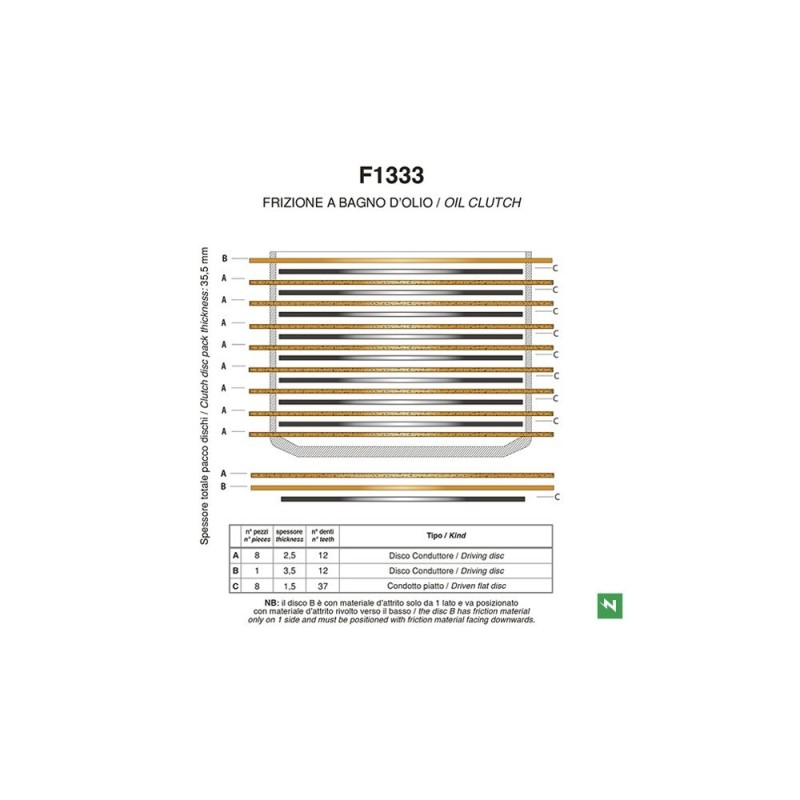 F1333AC NEWFREN F1333AC per Studiate per essere