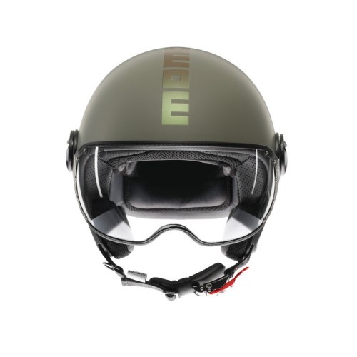 Casco MOMO Design FGTR CLASSIC Flip Verde opaco / bronzo E2206