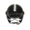 Casco MOMO Design FGTR CLASSIC Mono Nero opaco / bianco E2206