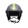 Casco MOMO Design FGTR CLASSIC Fluo Grigio opaco / giallo fluo E2206