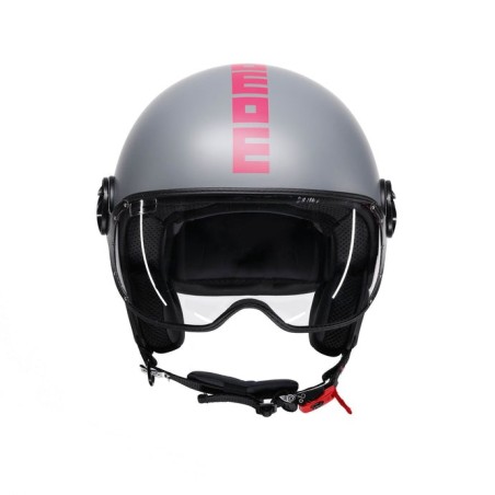 Casco MOMO Design FGTR CLASSIC Fluo Grigio opaco / fucsia E2206