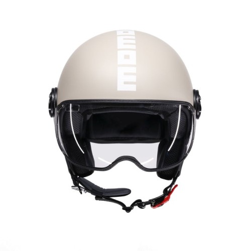 Casco MOMO Design FGTR CLASSIC Candy Malto / bianco E2206
