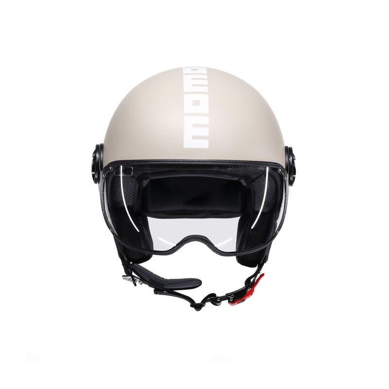Casco MOMO Design FGTR CLASSIC Candy Malto / bianco E2206
