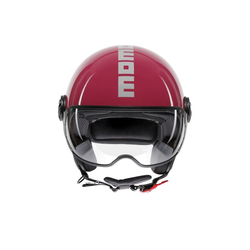 Casco MOMO Design FGTR CLASSIC Candy Fucsia / bianco E2206