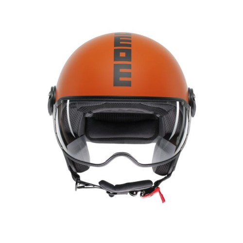 Casco MOMO Design FGTR CLASSIC Mono Arancione opaco / nero E2206