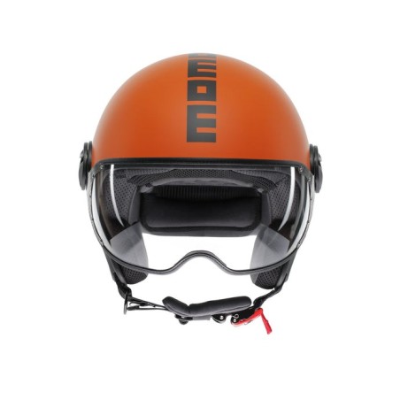 Casco MOMO Design FGTR CLASSIC Mono Arancione opaco / nero E2206