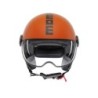 Casco MOMO Design FGTR CLASSIC Mono Arancione opaco / nero E2206