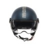 Casco MOMO Design FGTR EVO Mono Blu avio opaco / silver E2206