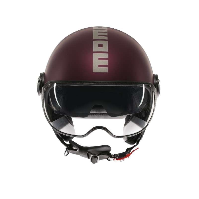 Casco MOMO Design FGTR EVO Mono Amarena opaco / silver E2206