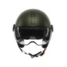 Casco MOMO Design FGTR EVO Mono Verde opaco / nero E2206