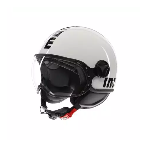 Casco MOMO Design FGTR CLASSIC Mono Bianco lucido / nero E2206