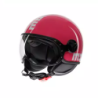 Casco MOMO Design FGTR CLASSIC Candy Fucsia / bianco E2206