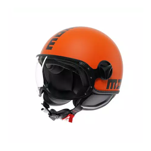Casco MOMO Design FGTR CLASSIC Mono Arancione opaco / nero E2206
