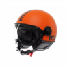 Casco MOMO Design FGTR CLASSIC Mono Arancione opaco / nero E2206