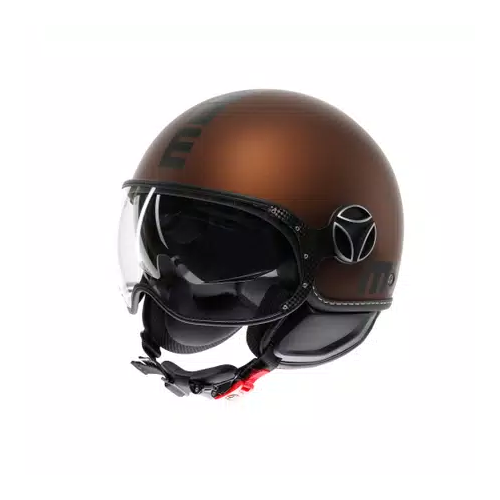 Casco MOMO Design FGTR EVO Mono Espresso opaco / nero E2206