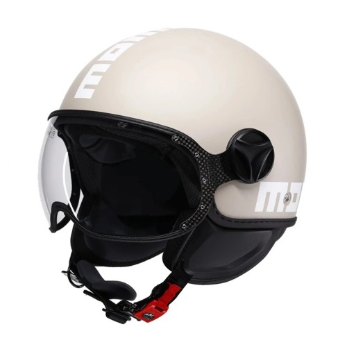 Casco MOMO Design FGTR CLASSIC Candy Malto / bianco E2206