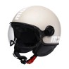 Casco MOMO Design FGTR CLASSIC Candy Malto / bianco E2206