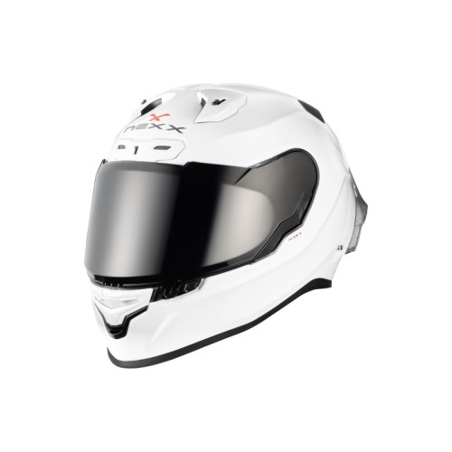 Casco Integrale NEXX X.R3R Plain White ECE 22.06