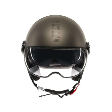 Casco MOMO Design FGTR EVO Mono HIP Bronze / Stone E2206