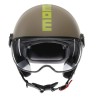 Casco MOMO Design FGTR CLASSIC Mono Matt Sand / Lime E2206
