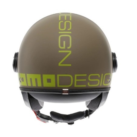 Casco MOMO Design FGTR CLASSIC Mono Matt Sand / Lime E2206