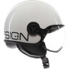 Casco MOMO Design FGTR CLASSIC Bianco / Nero E2206