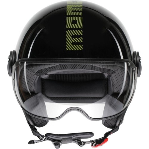 Casco MOMO Design FGTR CLASSIC Nero / Giallo fluo E2206
