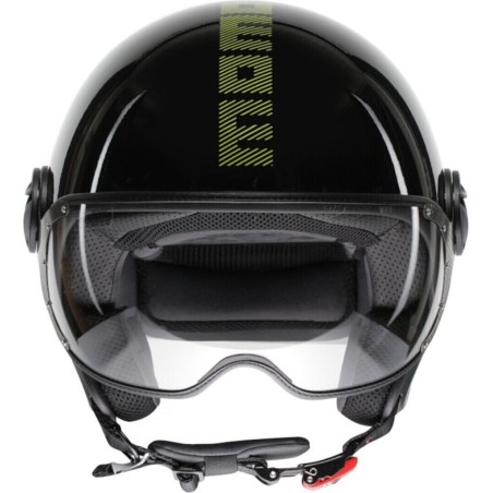 Casco MOMO Design FGTR CLASSIC Nero / Giallo fluo E2206