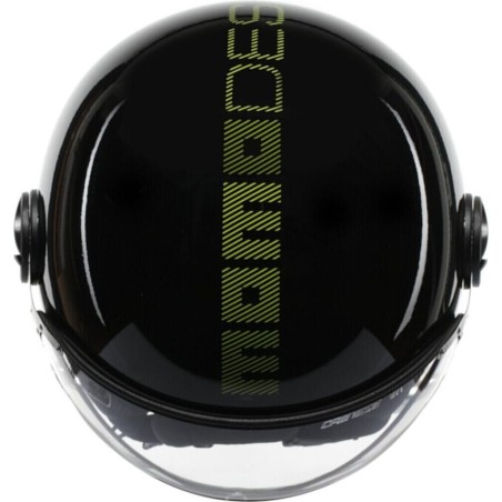 Casco MOMO Design FGTR CLASSIC Nero / Giallo fluo E2206