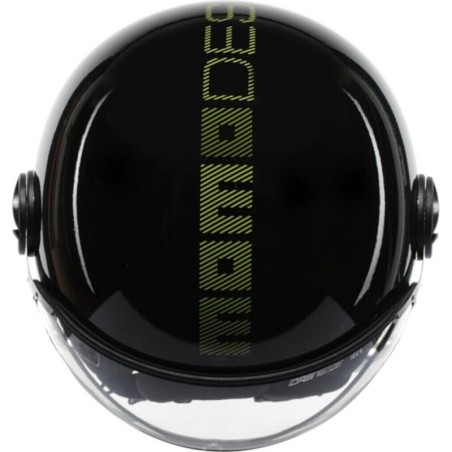 Casco MOMO Design FGTR CLASSIC Nero / Giallo E2206