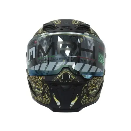 Casco integrale MPH Blade Cobra Nero opaco/Oro ECE 22.06 - immagine prodotto 5