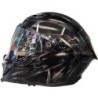 Casco integrale MPH Blade Dark Jeans Nero lucido/Argento ECE 22.06 - immagine prodotto 4