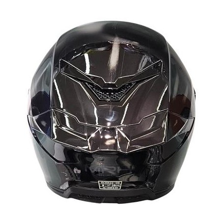 Casco integrale MPH Blade Dark Jeans Nero lucido/Argento ECE 22.06 - immagine prodotto 5