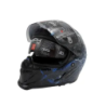 Casco integrale MPH Blade Zeus Nero lucido/Blu ECE 22.06 - immagine prodotto 3