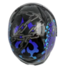 Casco integrale MPH Blade Gate Keeper Nero lucido/Blu/Viola ECE 22.06 - immagine prodotto 4