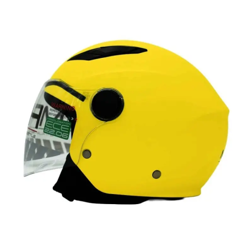 Casco jet junior MPH Play Giallo fluo opaco ECE 22.06 - immagine prodotto 2